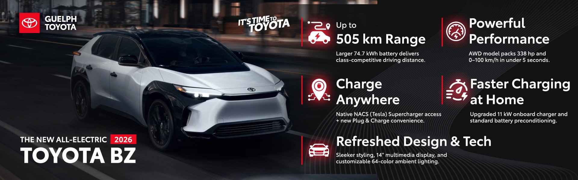 2025-10_GLT_BZ-SPEC-Highlight_1920 × 600 Toyota bZ at Guelph Toyota